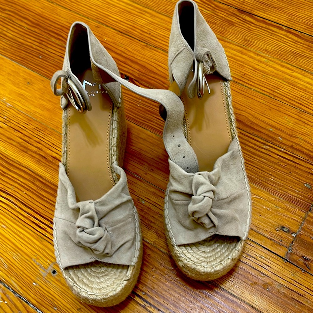 Marc Fisher Espadrille Wedge Size 8.5